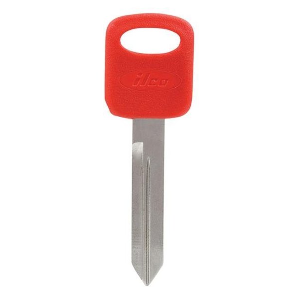 Hillman Hillman 5965249 Colorplus Automotive Blank Double Sided Universal Key for Ford - Red & Silver; Pack of 5 5965249